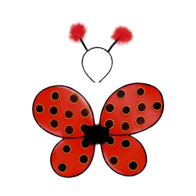 Ladybug Wings & Headband Image