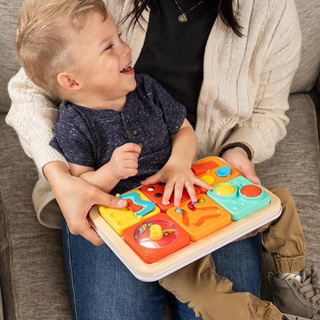 PlayTab - Modular, Sensory Activity Board for Babies and Toddlers Image