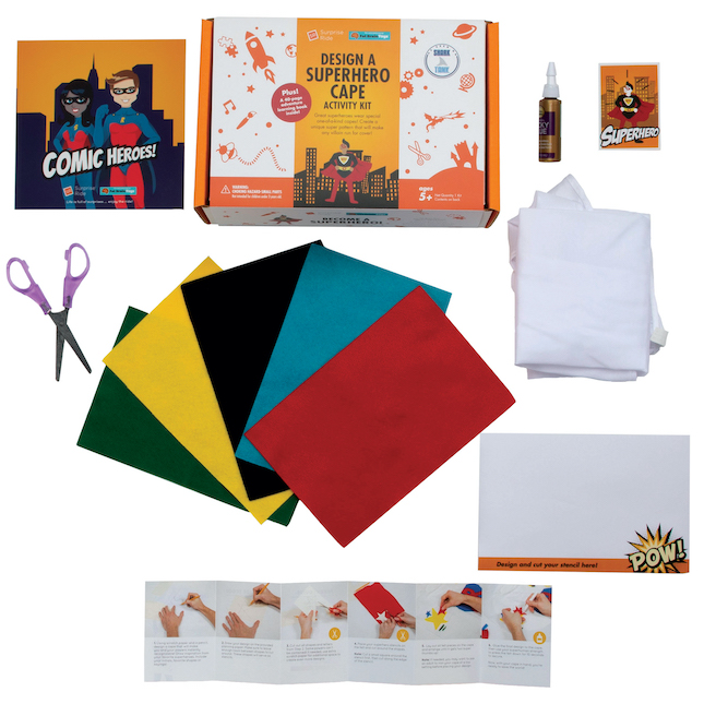 Surprise Ride - Design a Superhero Cape Kit Image