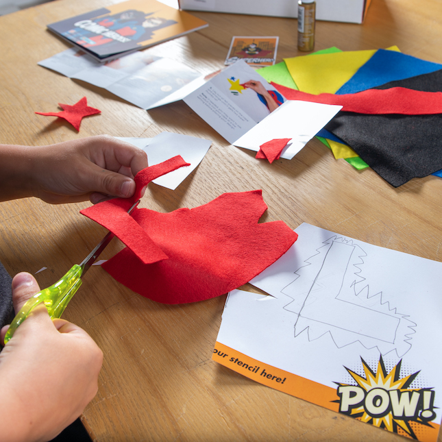 Surprise Ride - Design a Superhero Cape Kit Image