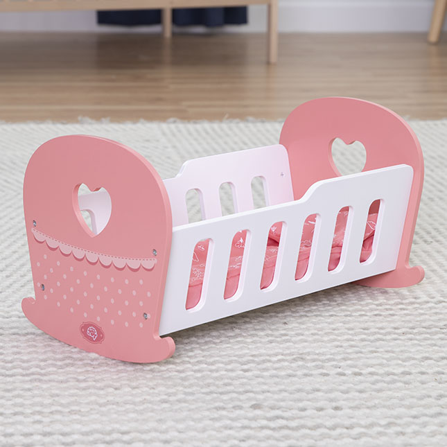 Emery's World - Pretend & Play Doll Cradle Image