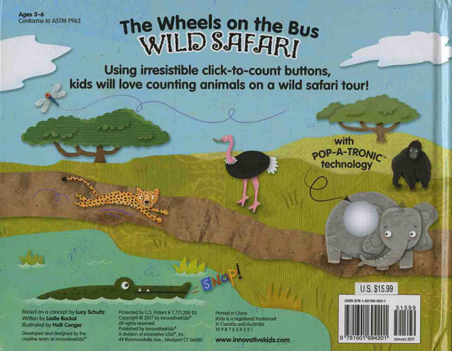 Poke-A-Dot Wheels on the Bus Wild Safari Image