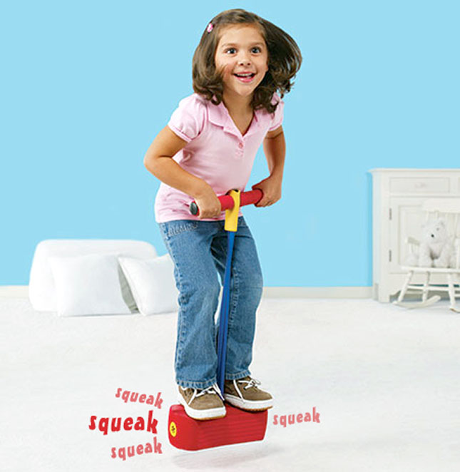 Kidoozie Hop & Squeak Pogo Jumper