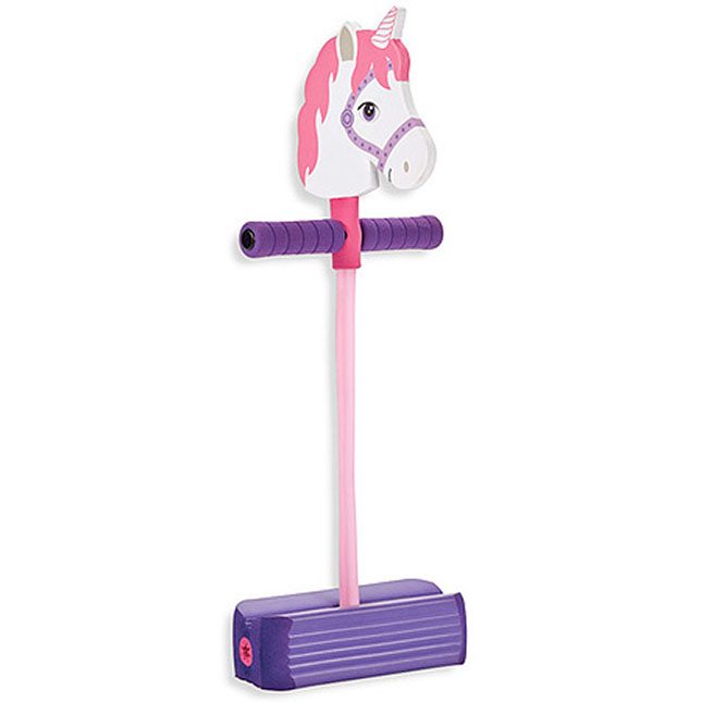 Kidoozie Hop & Squeak Unicorn Pogo Jumper Image