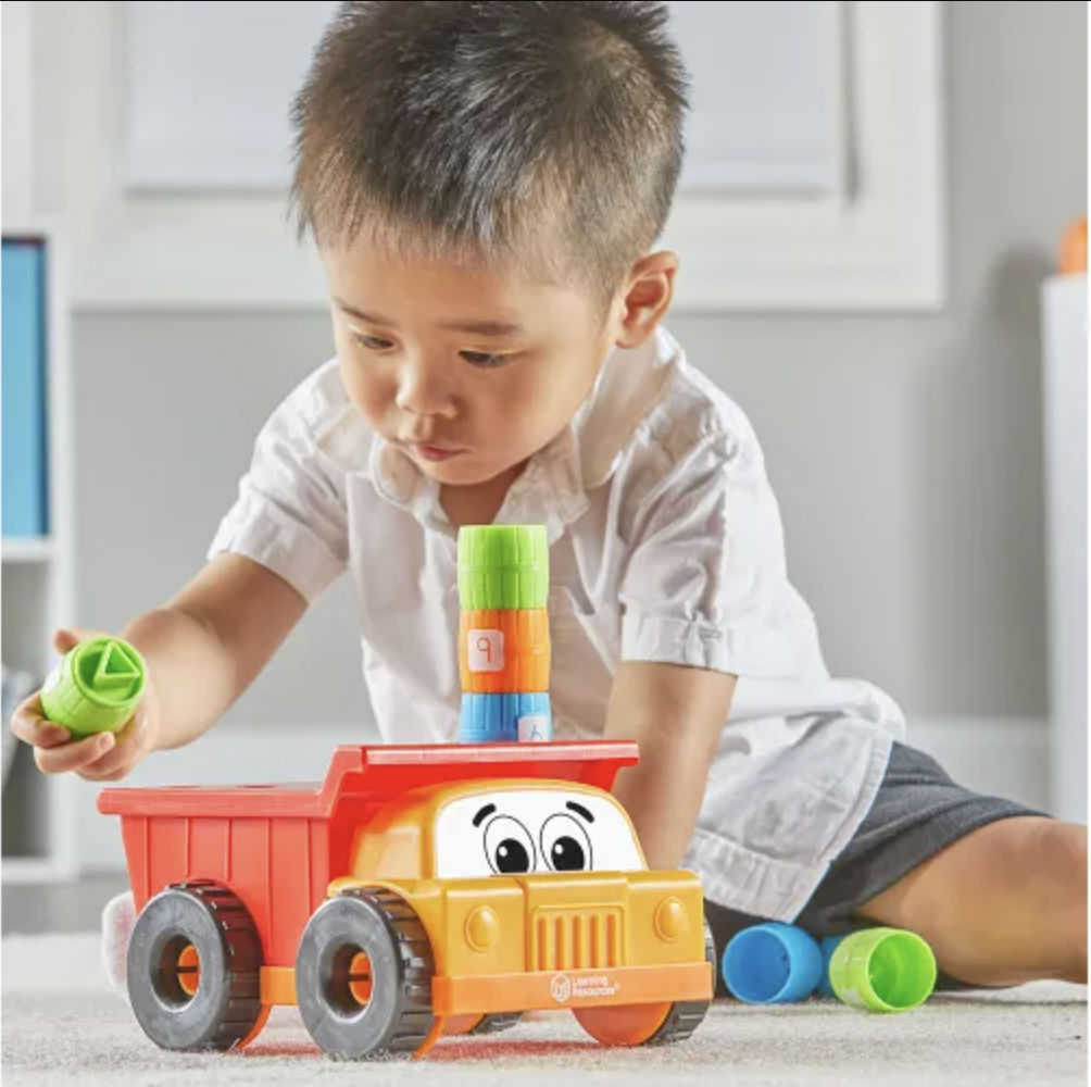 Tony the Peg Stacker Dump Truck Image