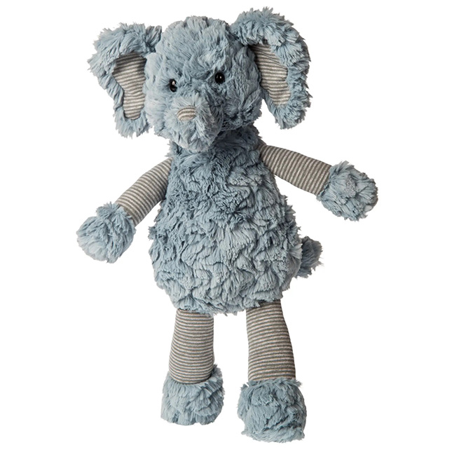 Putty Pinstripes Elephant - 14 inch Image