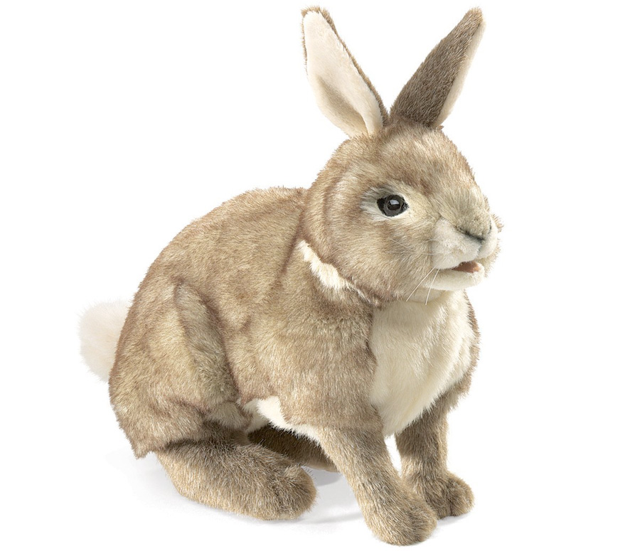 Cottontail Rabbit Puppet