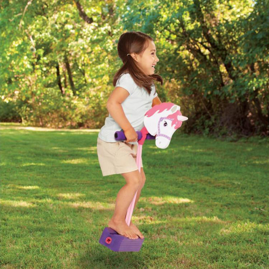 Kidoozie Hop & Squeak Unicorn Pogo Jumper