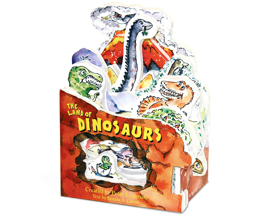 Mini House Book - The Land of Dinosaurs