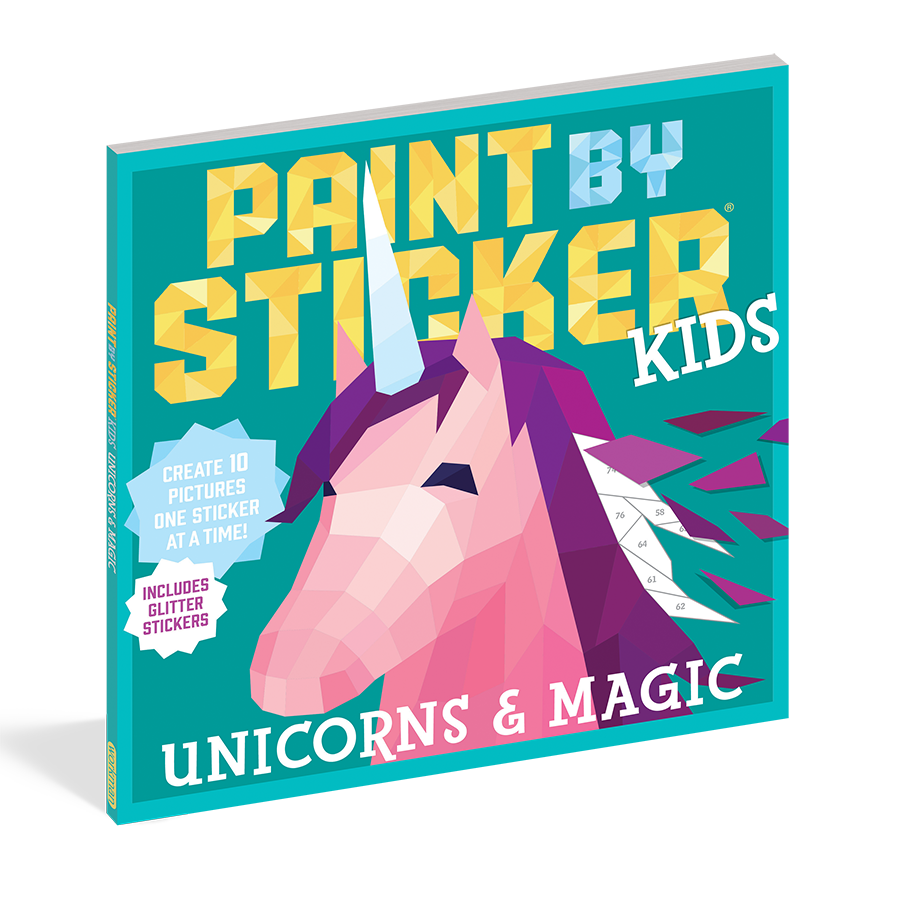 Paint By Sticker Kids - Unicorns & Magic