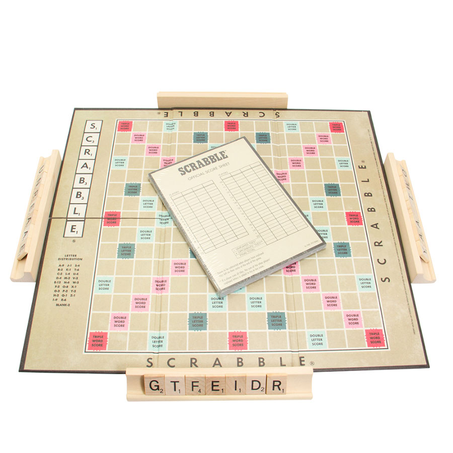 Vintage Bookshelf Edition Scrabble