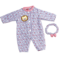 GiggleTime Baby Outfit - Floral Lion