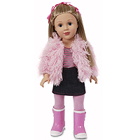 Favorite Friends Pink Glamour - 18 inch