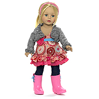 Favorite Friends Flower Power - 18 inch