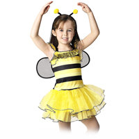 Bee with Detachable Wings & Antenna Headband - Size 4/6