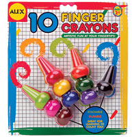Finger Crayons - 10 count