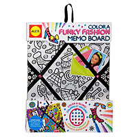 Color a Memo Board - Fashion Fun