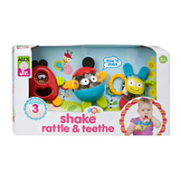 Shake Rattle & Teethe Set of 3