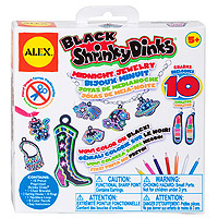 Black Shrinky Dinks Midnight Jewelry