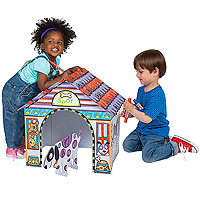 Color A Dog House