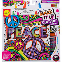 Mark It Up Canvas - Peace