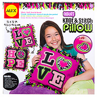 Giant Knot And Stitch Pillow