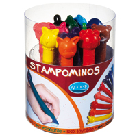 Aladine 12 Animal Crayons