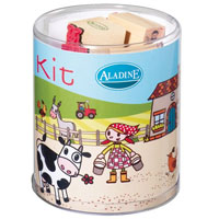 Aladine Stamp Story Kit - Farm