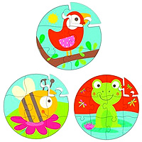 Aladine Progressive Vertical Puzzles - Nature Circle
