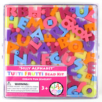 Silly Alphabet Tutti Frutti Bead Kit