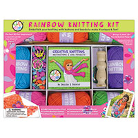 Rainbow Knitting Kit