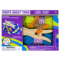 Knots About Yarn - Lucet Scarf