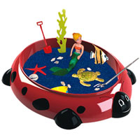 Sandbox Critter Play Set - Lady Bug with Mermaid