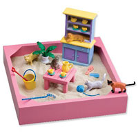 My Little Sandbox Play Set - Kitty Tea Party