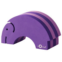 bObles Mini Tumblins - Purple Elephant