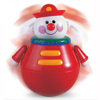 Roly Poly Chiming Clown