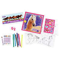 Breyer Stablemates Horse Crazy Real Horse Activity Set