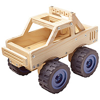 Red Toolbox Monster Truck
