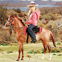Breyer Classics Western Horse & Rider