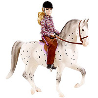 Breyer My Favorite Horse Let's Go Riding - English 1:9 Scale