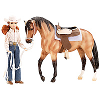 Breyer My Favorite Horse Let's Go Riding - Western 1:9 Scale