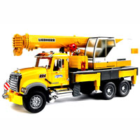 MACK Granite Liebherr Crane Truck