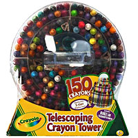 Telescoping Crayon Tower - 150 ct