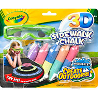 3-D Sidewalk Chalk