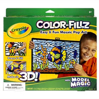 Crayola Model Magic Color-Fillz Pop Art 3D