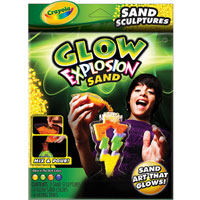 Glow Explosion Sand Sculptures