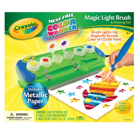 Color Wonder Magic Light Brush with Metallic Paper