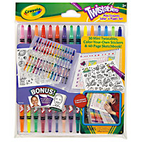 Mini Twistables Crayons Color N Paper Set