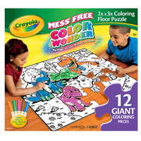 Color Wonder Floor Puzzle & Markers
