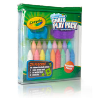 Washable Sidewalk Chalk Play Pack